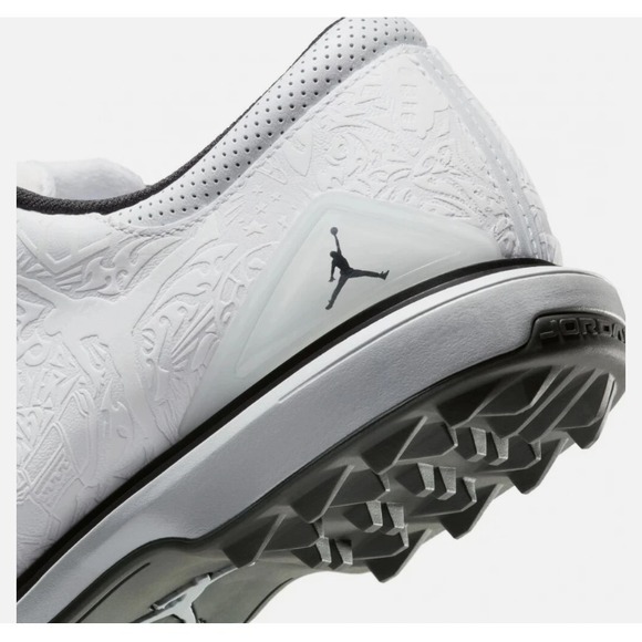 Nike Air Jordan ADG 5 \'White Black Pure‎ Platinum\' FQ6642-102 Men\'s Size 8 main image 4